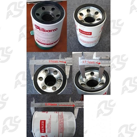 Фильтр АЗС-30 (30 мкм, аналог Gilbarco R18189-30,CIM-Tek 70016 400-30, Benza 00215-30)